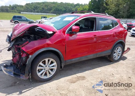 2017 Nissan Rogue Sport Sv z USA, uszkodzony, nr VIN JN1BJ1CR5HW129403